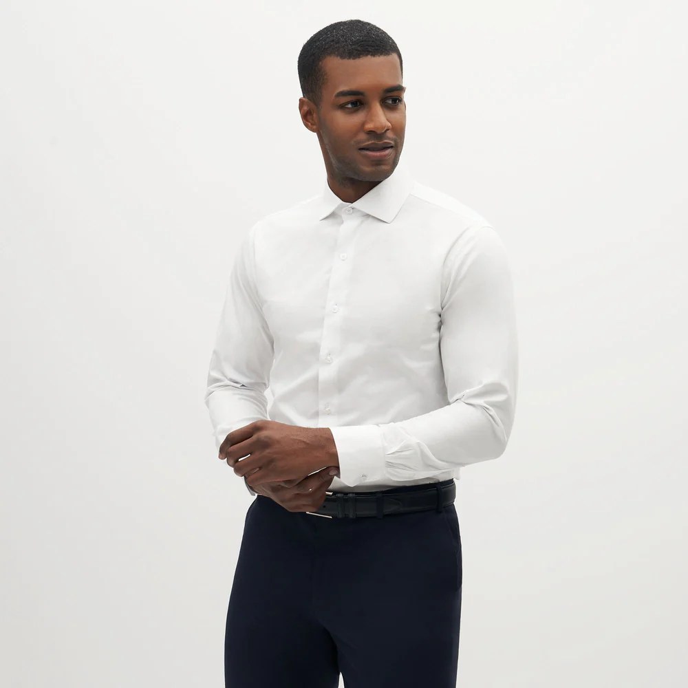 Men's white dress shirts on sale