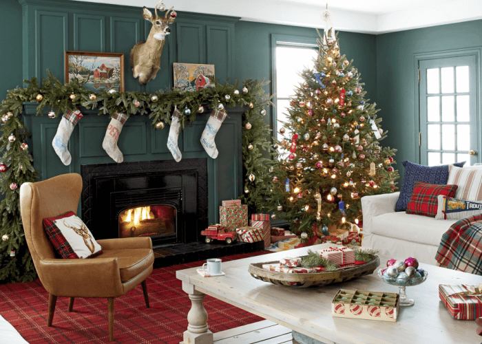 How to decorate a room for christmas party