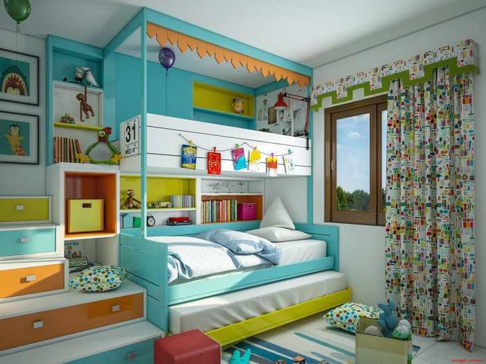 How to decorate small children's room