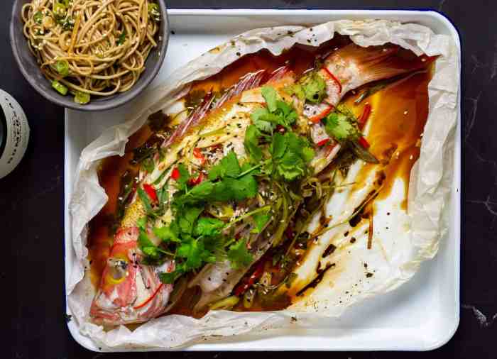 How to cook a whole fish asian style