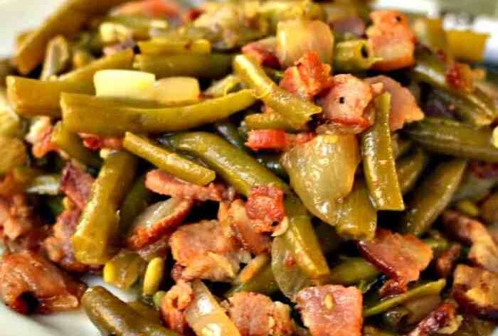 How to cook fresh country style green beans