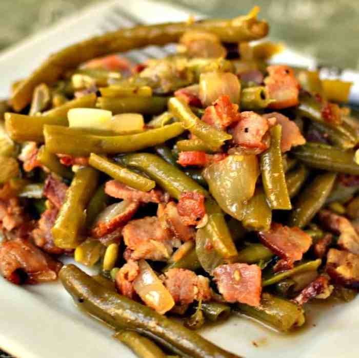 How to cook fresh country style green beans