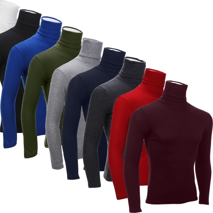 Mens dress turtleneck shirts