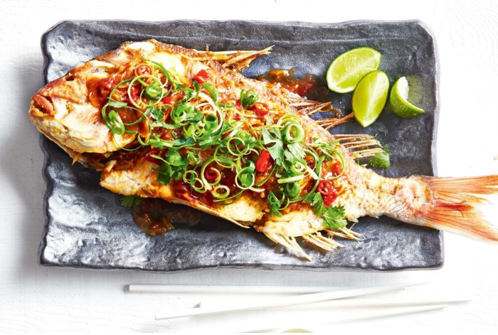 How to cook a whole fish asian style