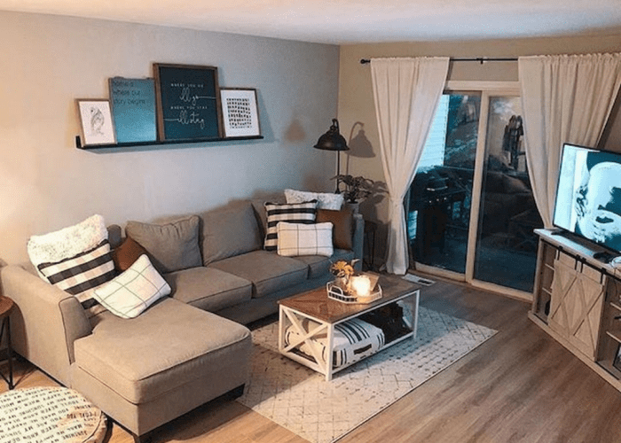 How to decorate living room on budget