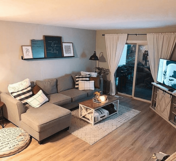 How to decorate living room on budget