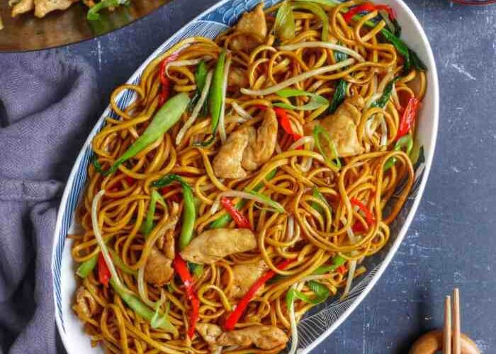 How to cook lo mein chinese style