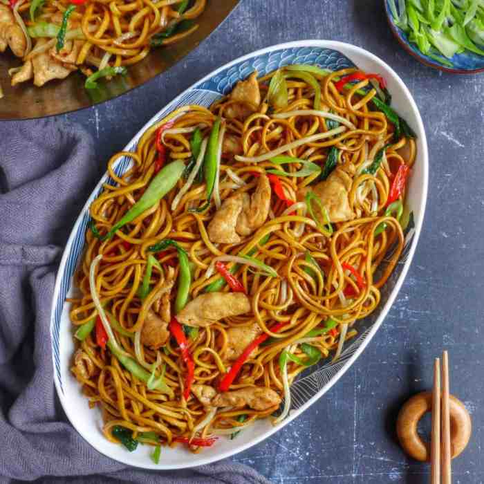 How to cook lo mein chinese style