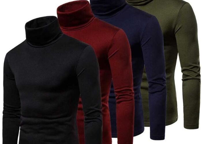 Mens dress turtleneck shirts