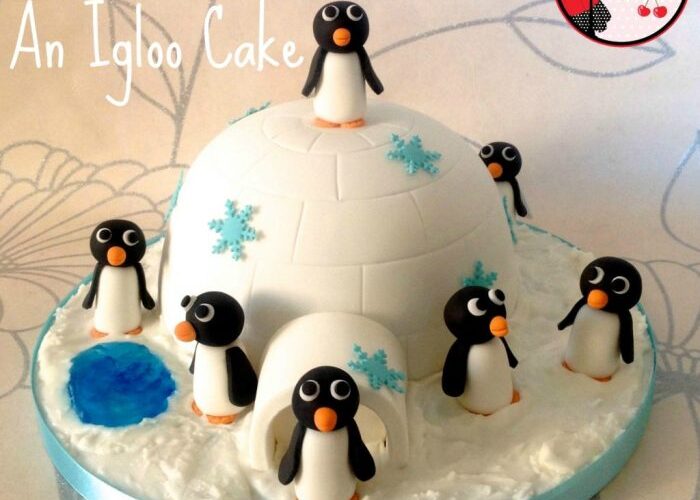 How to make a penguin cake decoration