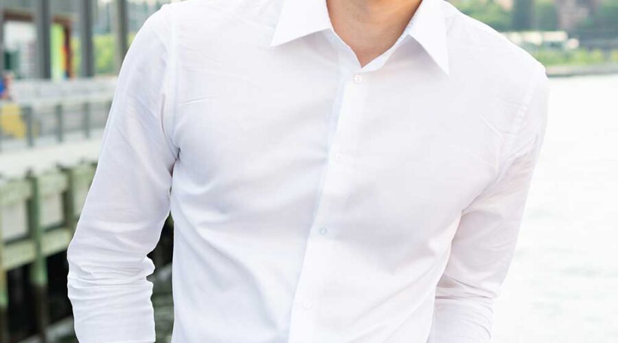 Men's white dress shirts on sale