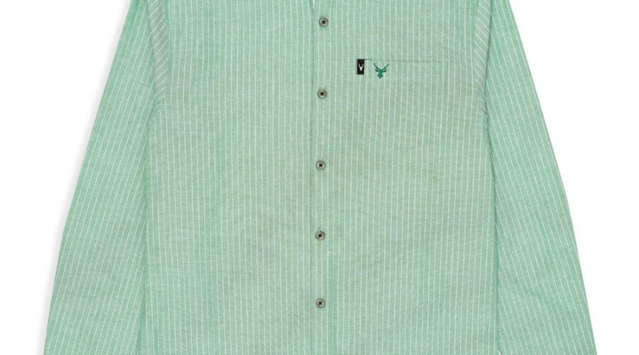 Mint green mens dress shirt