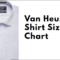 Van heusen men's dress shirts size chart