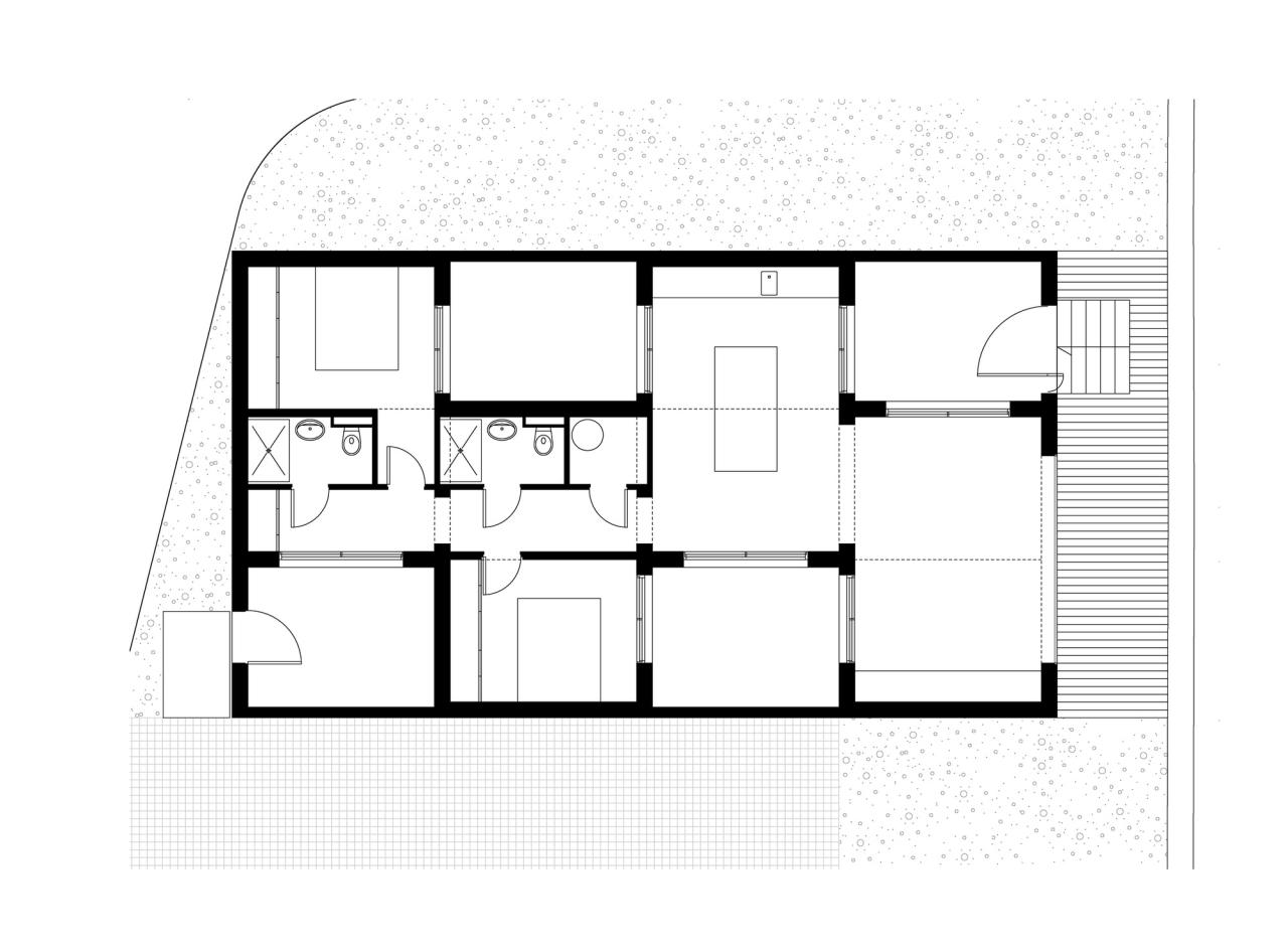 Desain interior rumah type 70