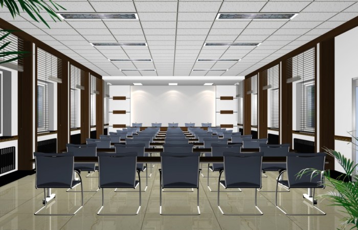 Desain interior aula pertemuan