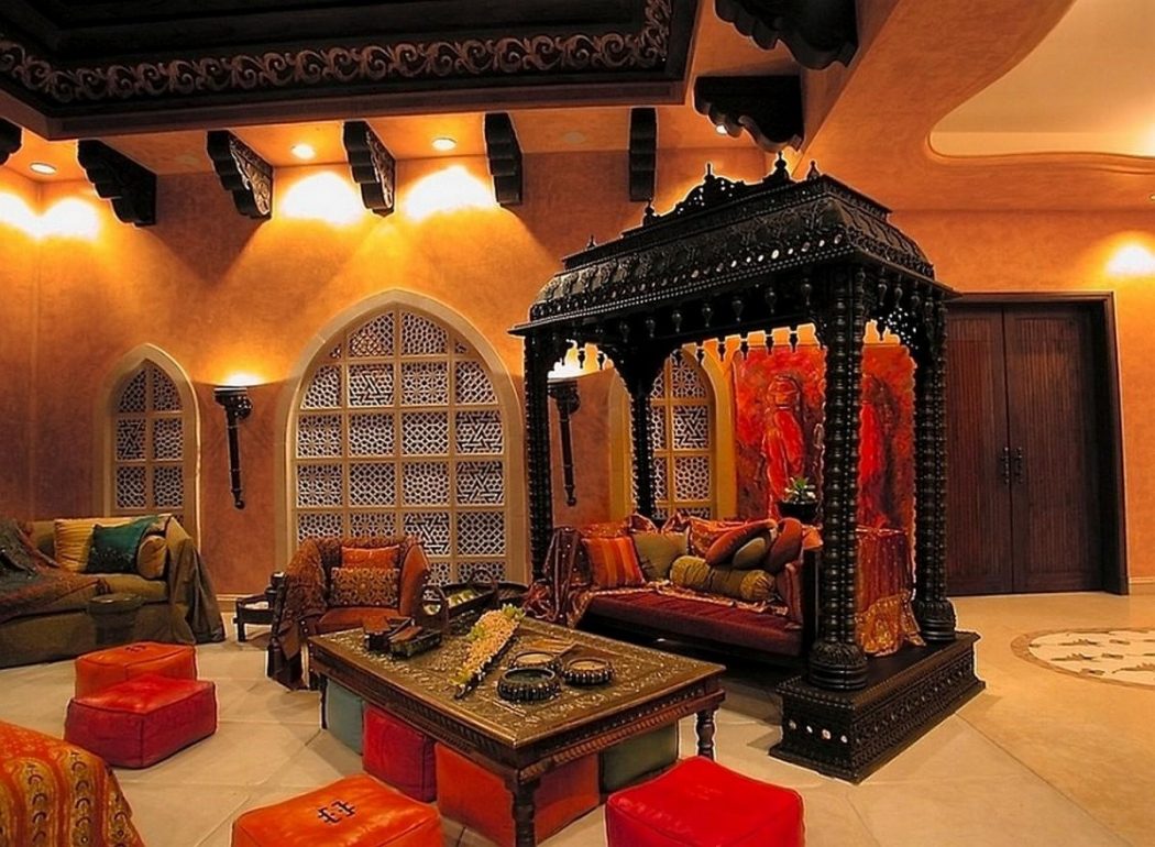 Desain interior rumah india