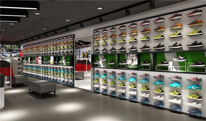 Interior sports store designing services