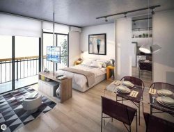 Contoh Desain Interior Apartemen Type Studio